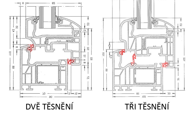 těsnění oken